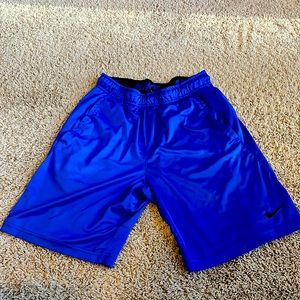 Nike blue shorts